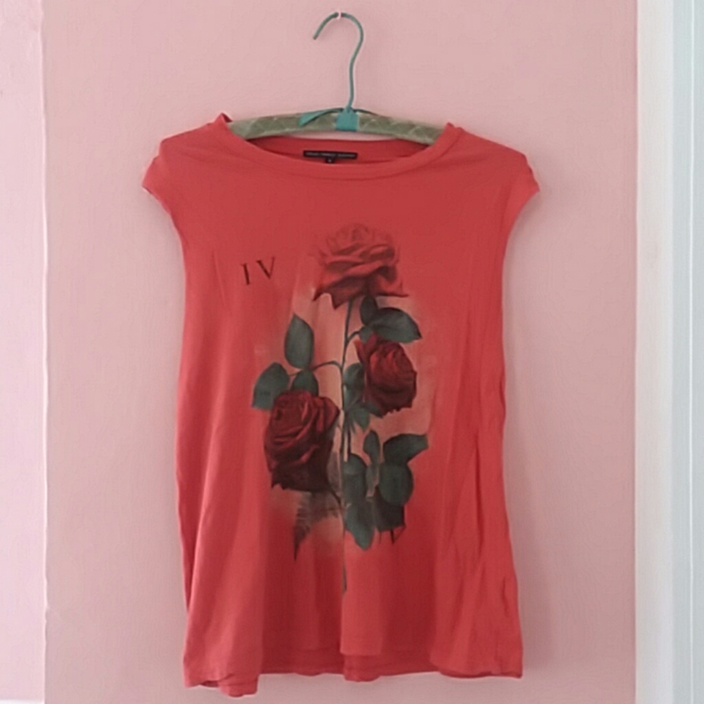 Truly Madly Deeply rose red Urban Outfitters tank